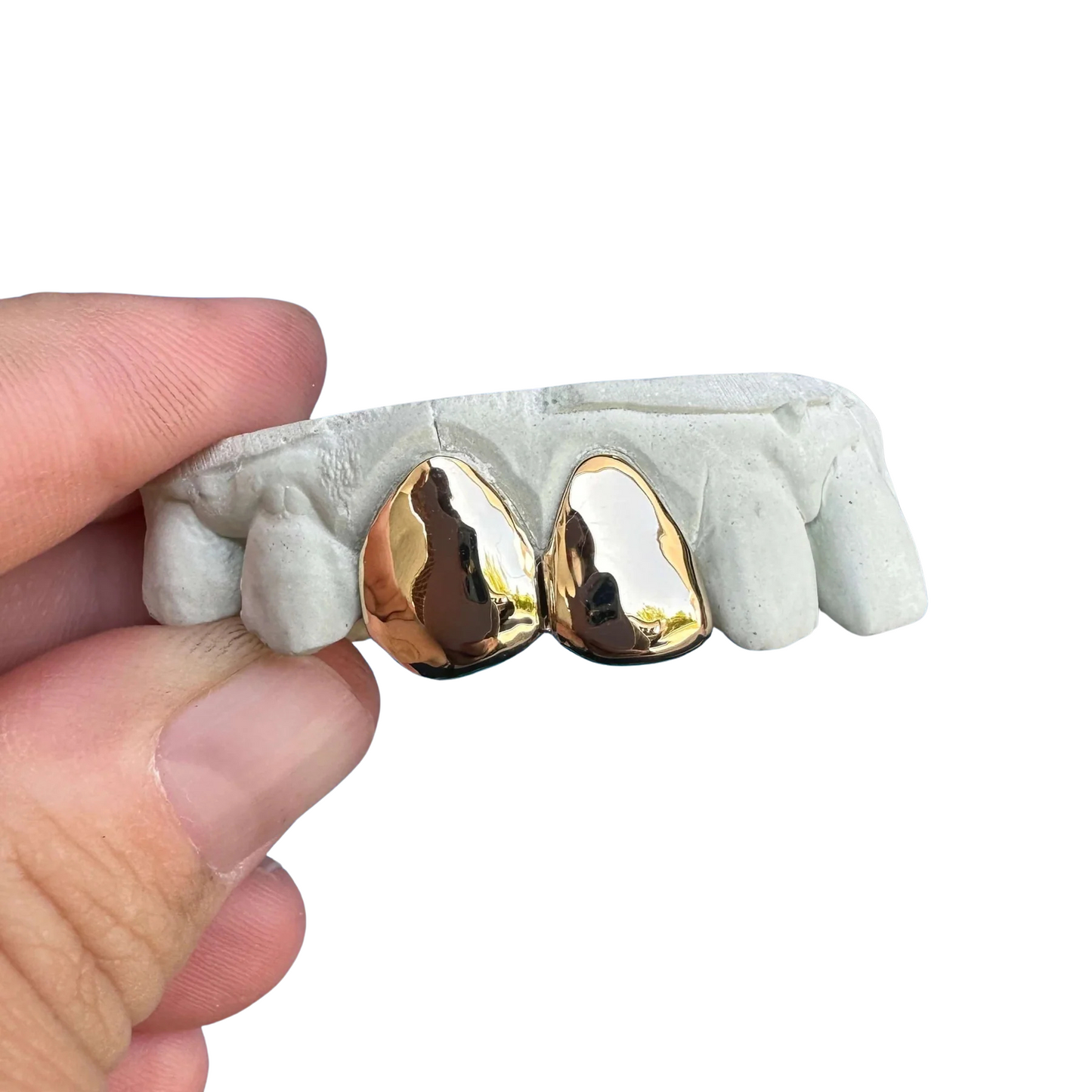 2 Piece Solid Face Grillz