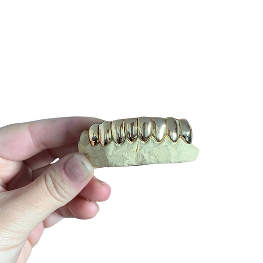 8 Piece Solid Face Grillz